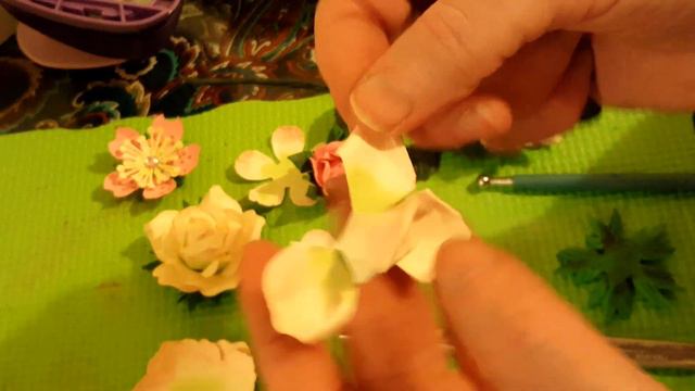 Tutorial Vintage Rose part 1 смотреть онлайн