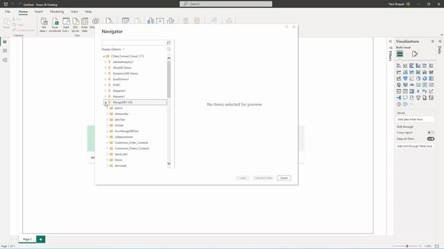 Analyze MongoDB Atlas Data in the Power BI Service (Connect Cloud) смотреть онлайн