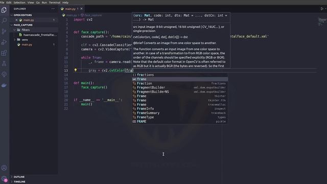 Программы на Python | Распознавание лиц с камеры и в видео на Python | Opencv-python смотреть онлайн