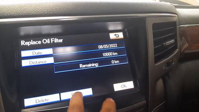 Lexus 570 How to reset Next service Reminder? смотреть онлайн