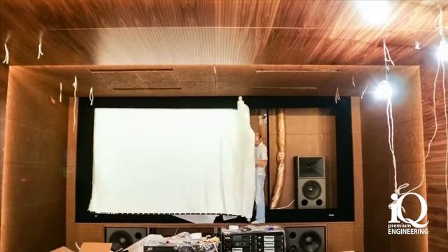 Private Home Cinema. Lutron Ukraine. IQ Premium Engineering. Project #185