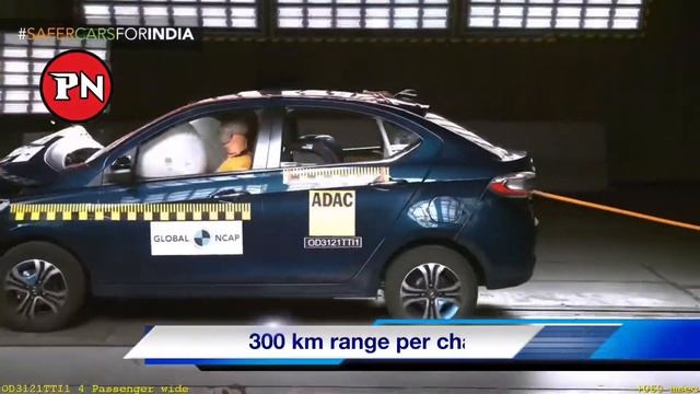 India’s first electric car crash test -Tata tigor crash test смотреть онлайн