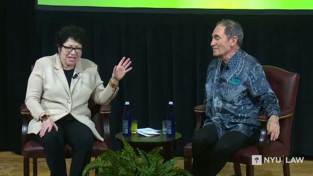 Justice Sonia Sotomayor and Justice Albie Sachs in conversation for the Guarini Institute launch смотреть онлайн