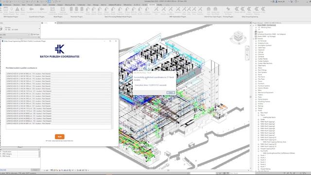 Batch Publish Coordinates Workflow - Custom C# Revit API Plugin смотреть онлайн