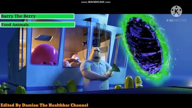 Cloudy With A Chance Of Meatballs 2 (2013) Final Battle with healthbars 1/2 смотреть онлайн