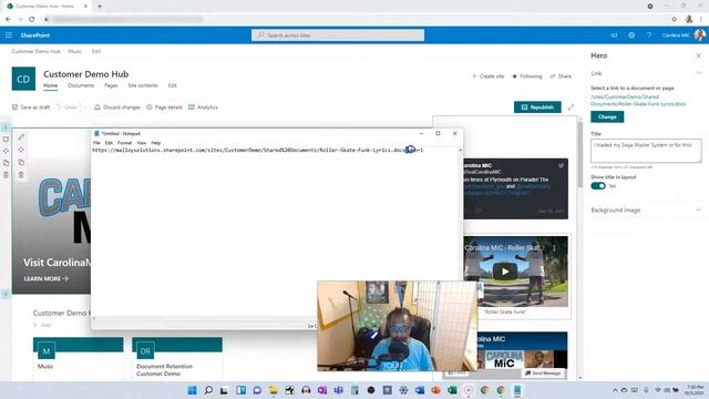 SharePoint: Hero Web Part Open Links In New Tab смотреть онлайн