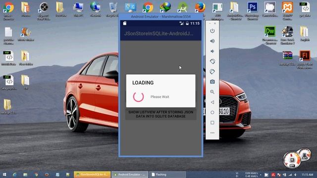 Save JSon in SQLite Database Android смотреть онлайн