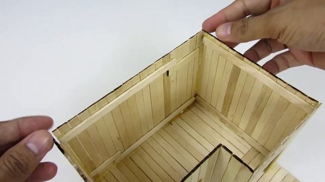 Как сделать милый домик из палочек от эскимо 2021 смотреть онлайн