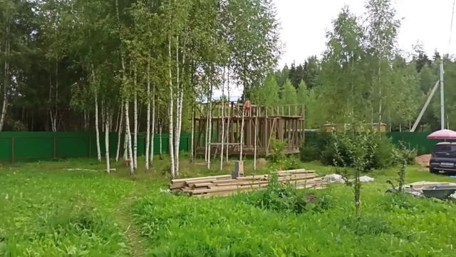 ДАЧНЫЙ БЫСТРЫЙ СУП/ СТРОИМ ВРЕМЕННЫЙ ПОЛ