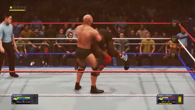 Wwe 2k20 Goldberg vs Bobby Lashley смотреть онлайн