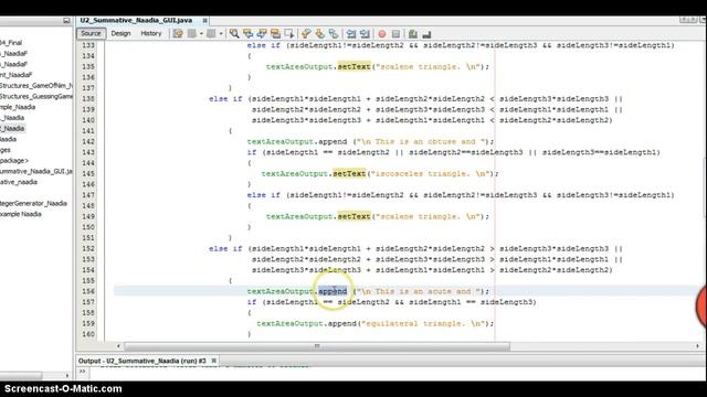 Problems with displaying my output (append vs. setText) смотреть онлайн