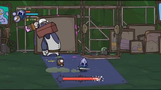 Maxed Magic VS All Bosses (Buzzsaws) - Castle Crashers смотреть онлайн
