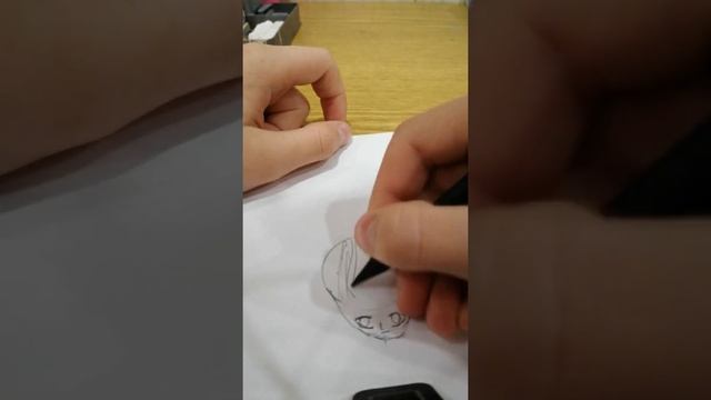 Как нарисовать голову аниме? смотреть онлайн