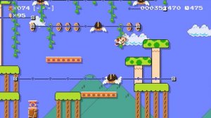 Super Mario Maker - 100 Mario Challenge #85 (Expert Difficulty)