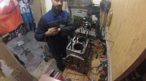 Извлечение гильз из блока УМЗ-414