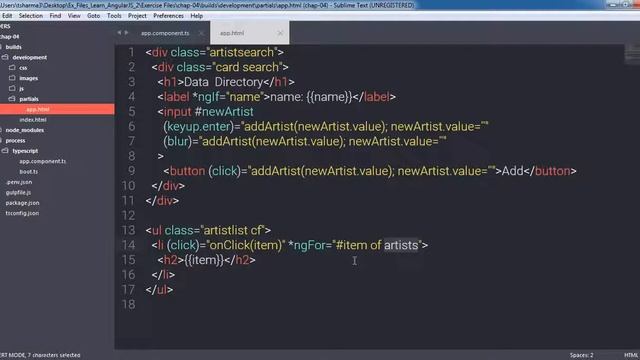 Angular 2 0 Common ngfor ngif directives смотреть онлайн