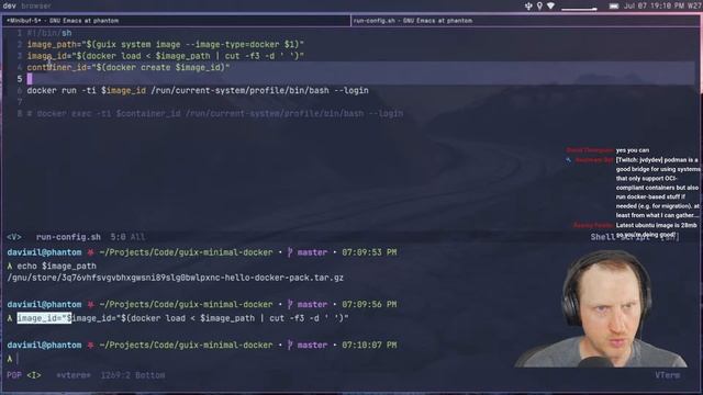 Crafting Minimal Docker Containers with Guix - System Crafters Live! смотреть онлайн