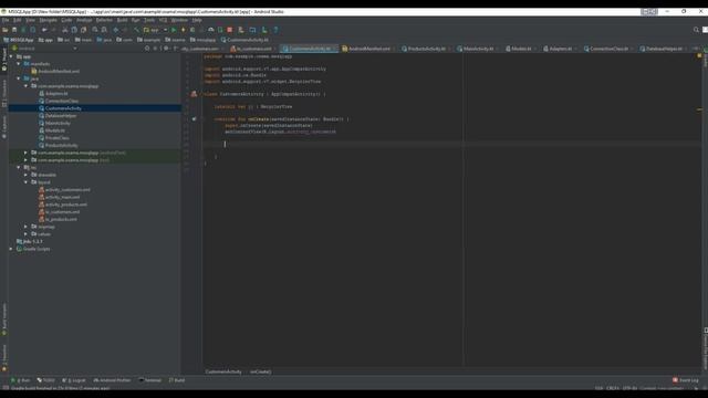 Part 2 - Connect MS SQL Server with Android Studio by Kotlin смотреть онлайн