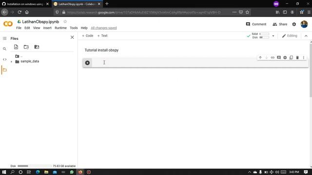 Tutorial Install Obspy di Google Colaboratory смотреть онлайн