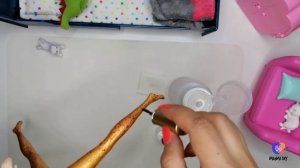 Как починить ногу барби