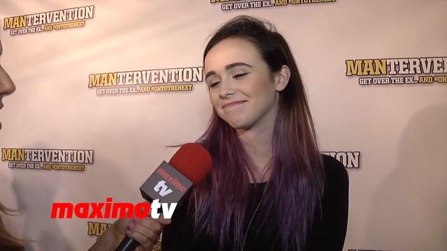 Acacia Brinley Interview | Mantervention Premiere | Red Carpet смотреть онлайн