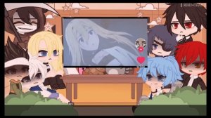 Anime Duos react to each other || Rachel & Zack || Angels of Death || 1/4 || Gacha Club