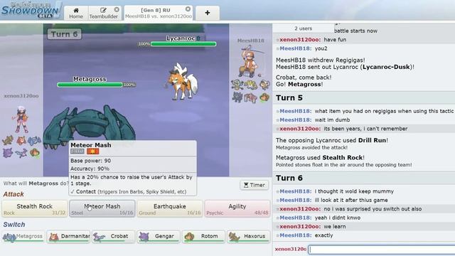 Pokemon Showdown - RU Tier on Steroids смотреть онлайн