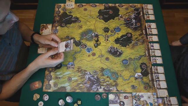 Играем вдвоем в Runebound (3-я редакция) - 1 часть