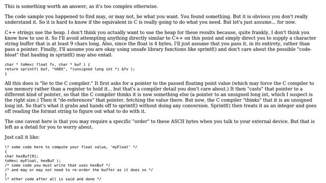 Electronics: MSP430G2553: convert float to hex (2 Solutions!!) смотреть онлайн