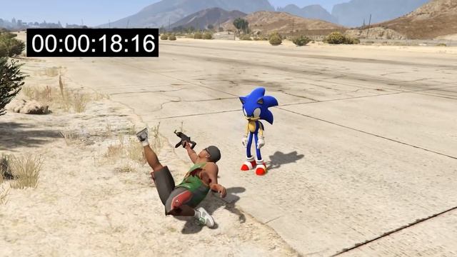 ROBLOX SONIC VS GTA 5 SONIC - WHO IS BEST? смотреть онлайн