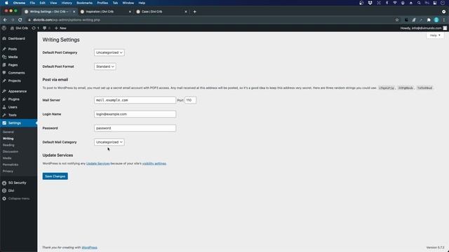 5.4 Remove the “Uncategorized" Category in WordPress смотреть онлайн