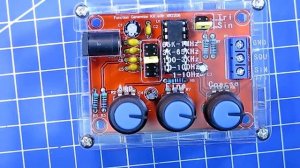 Собираем простой функциональный сигнал генератор XR2206 c частотой до 1 Мгц