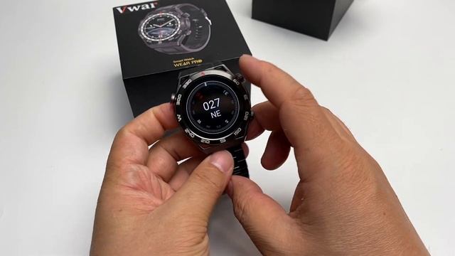 Vwar Ultra Mate Business Smart Watch UNBOXING- 1:1 Huawei Watch Ultimate ? Wireless Charger; NFC смотреть онлайн
