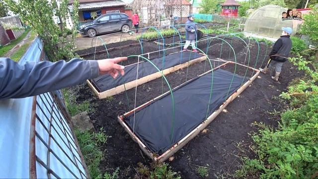 ВЛОГ! Косим траву электрическим триммером HUTER GET-400//Дачные будни?//Семейный канал//ПроЖизнь!!! смотреть онлайн