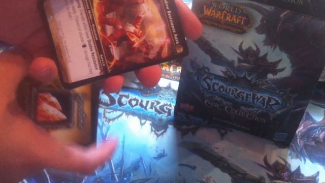 Scourgewar Epic Collection Unboxing (WOW TCG) смотреть онлайн