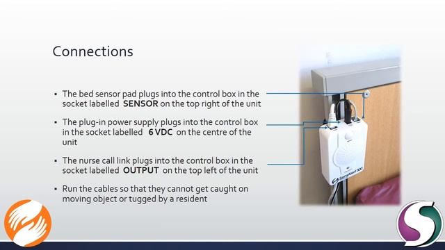 SensAlert 300 Bed Monitor смотреть онлайн