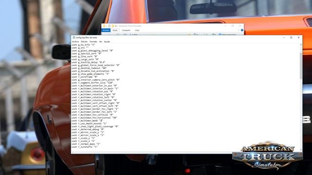 Como configurar 3 monitores FOV American Truck Simulator ATS Español смотреть онлайн
