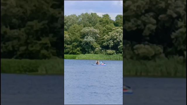 плавание на САПБОРДЕ 🏄♀️