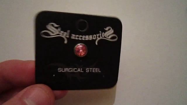 Сережки для ушей из медицинской стали & кристалл Swarovski. смотреть онлайн