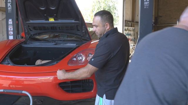 How to install a Front Bumper Cover - 1999 Ferrari Modena 360 смотреть онлайн