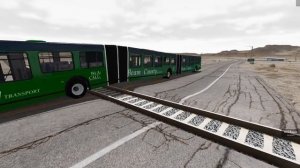 ПЕРЕЕЗД СМЕРТИ! АВТОБУС С ПАССАЖИРАМИ ПОПАЛ ПОД ПОЕЗД