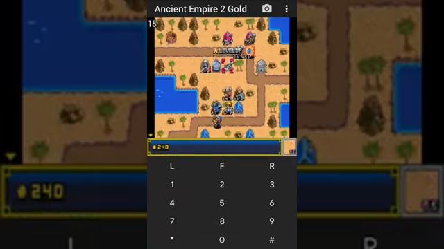 【JAVA GAMES】Ancient Empires 2 Gold Edition by Sanivers - Stage 01 Temple Raiders - J2me Loader смотреть онлайн