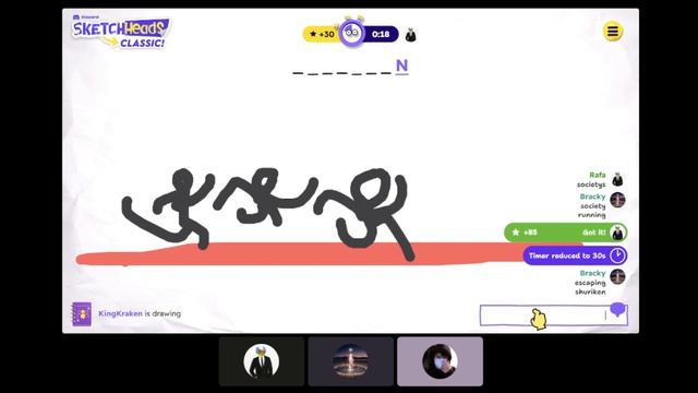 Making MASTERPIECES in Discord Sketch Heads смотреть онлайн
