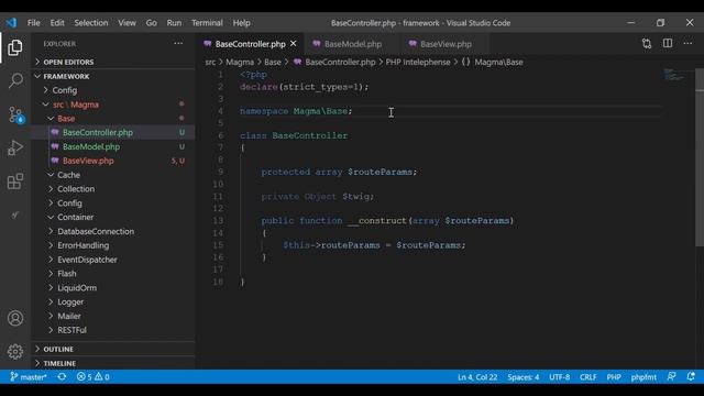 PHP MVC Framework Base Classes PHP | Tutorial | PHP Server-Side | Learn PHP смотреть онлайн