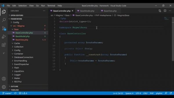 PHP MVC Framework Base Classes PHP | Tutorial | PHP Server-Side | Learn PHP