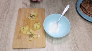 Блины из отрубей на завтрак. Еда для диабетиков.