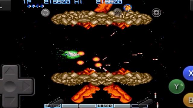 Wholeplay GRADIUS II Loop 1 Arcade Version on Android Phone смотреть онлайн