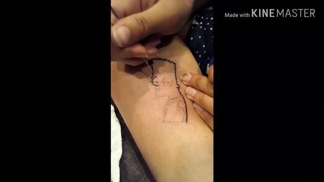 SnP Bart Simpson tattoo ? смотреть онлайн