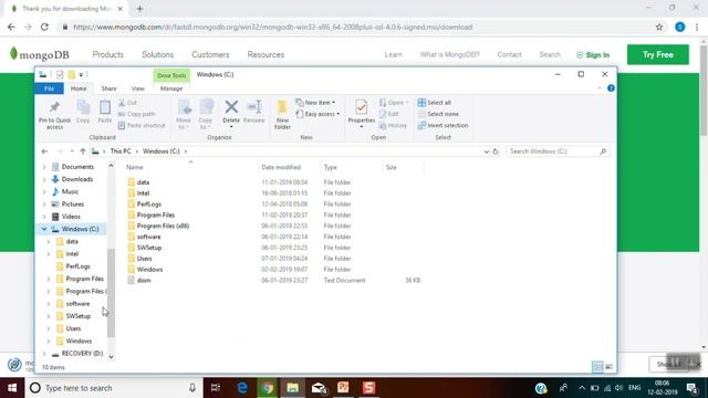 Installing and Setting up MongoDB смотреть онлайн