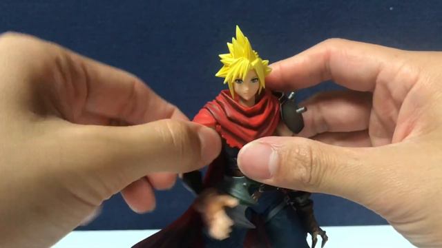 Bring Arts Kingdom Hearts Final Fantasy Cloud Strife Figure Review смотреть онлайн